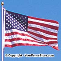 American flag kits - flagpole