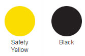 Safety Top Cap Lite - Yellow and Black Colors