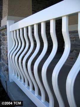 Orleans Belly Baluster for Vinyl Fence and Deck