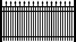 UAS101 Ultra Aluminum Fence