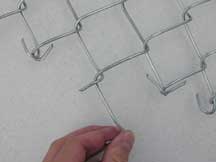 Chain Link Fence - Cork Screw No 4