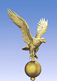 12" Gold Eagle
