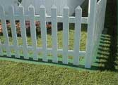 Vinyl Fence Grass