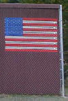American Flag Kit for Chain Link Fence