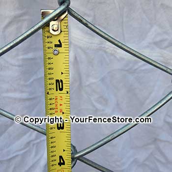large chain link fence mesh