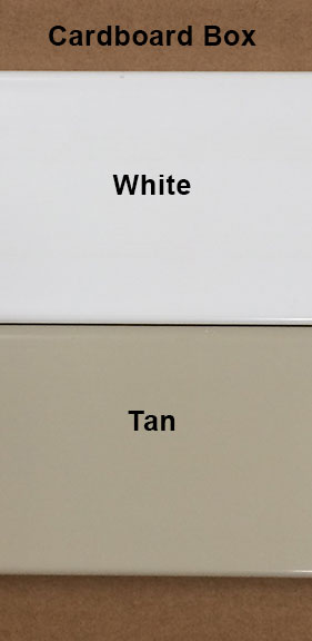 Vinyl Railing Colors - Tan and White