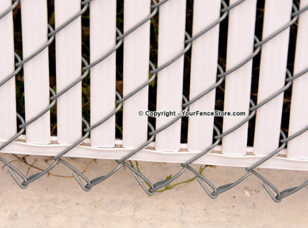 Bottom Lock Fence Slat for Chain Link Fence Double Wall - Bottom Locking 75% Privacy - Image 9