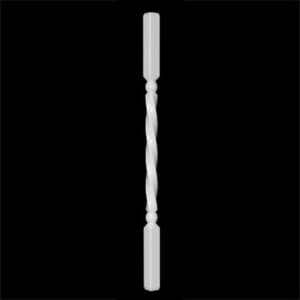 PVC Balusters / Spindles for Deck Railing (Twist)