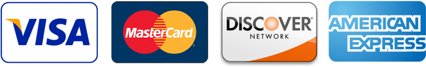 Credit Cards Accepted